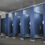 21st-Century Bathroom Partitions For Convention Centers