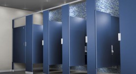 21st-Century Bathroom Partitions For Convention Centers