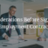 4 Considerations Before Signing An Employment Contract